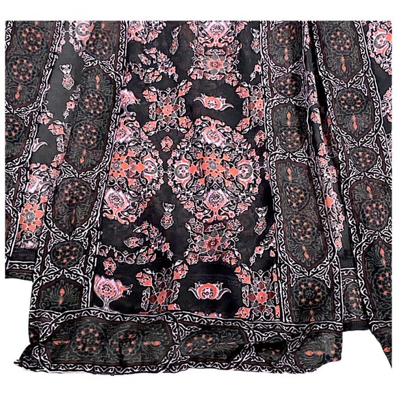 Free People Dress 4 Moroccan Print Halter Slit Summer Boho Goddess Travel Event - Picture 11 of 16